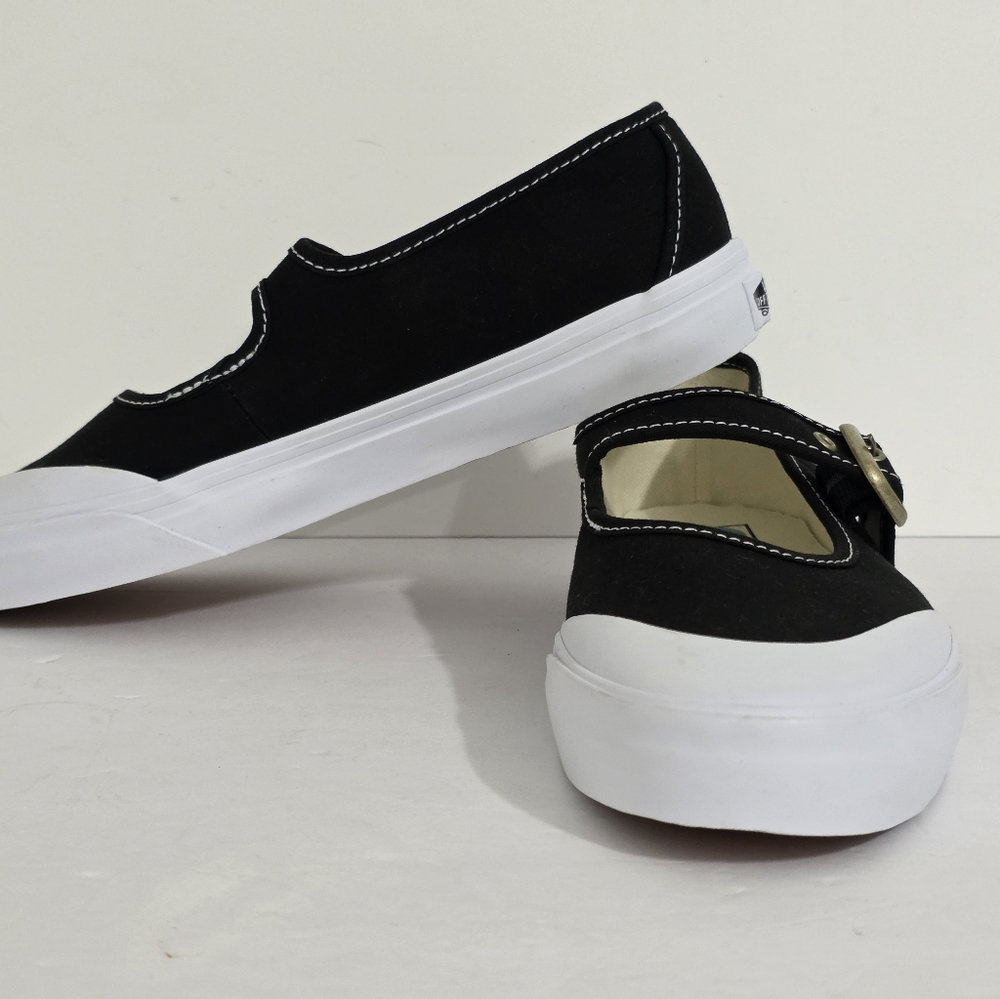 Vans Mary Jane Women's Sneakers Black Size 7.5 - Picture 7 of 10